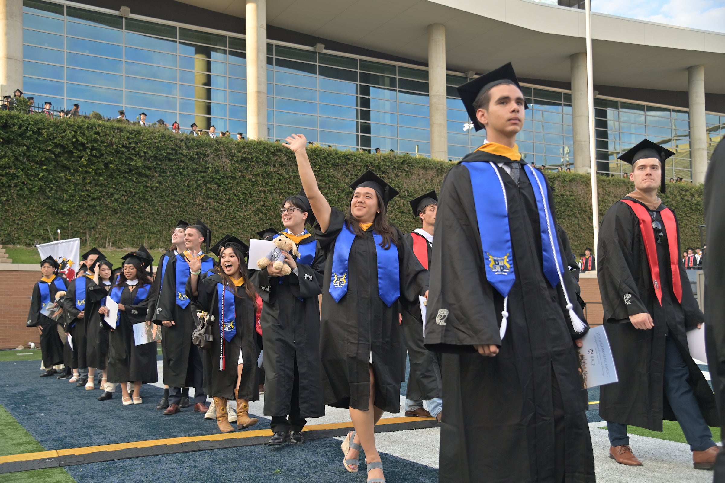 Students at the 111th Commencement