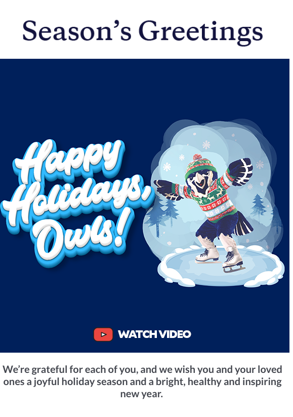 Holiday Video Message 